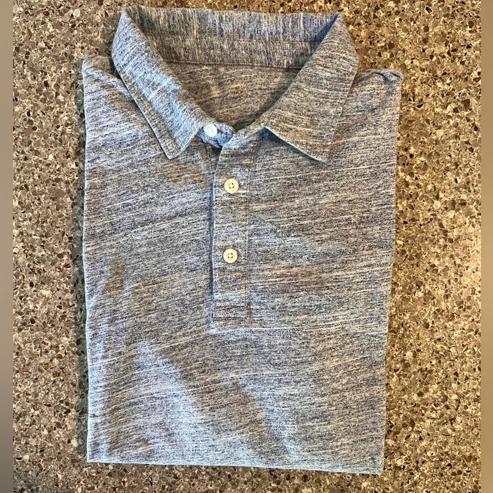 Hawker Rye Men’s Regular Fit Karsons Space Dye Polo Size Medium - Picture 3 of 4